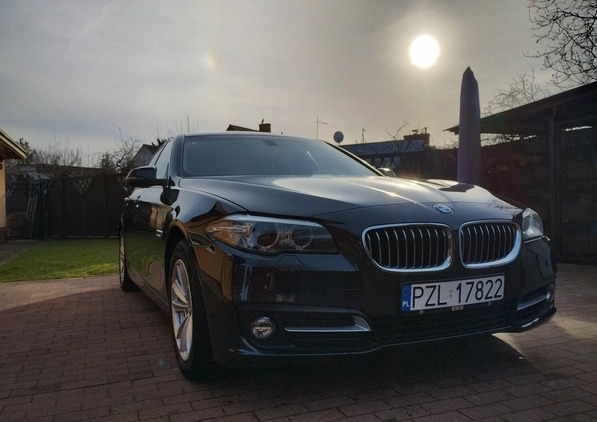 BMW Seria 5 cena 83900 przebieg: 200000, rok produkcji 2016 z Jastrowie małe 631